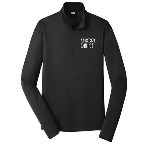 Sport-Tek PosiCharge Competitor Quarter Zip Pullover -- Black