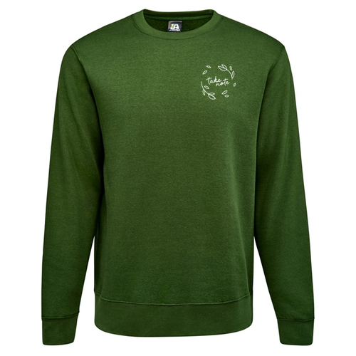 Embroidered Crewneck Sweatshirt