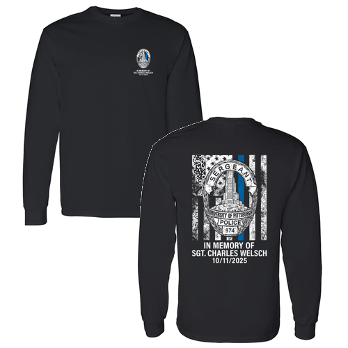 Gildan Heavy Cotton Longsleeve Basic T-Shirt -- Black