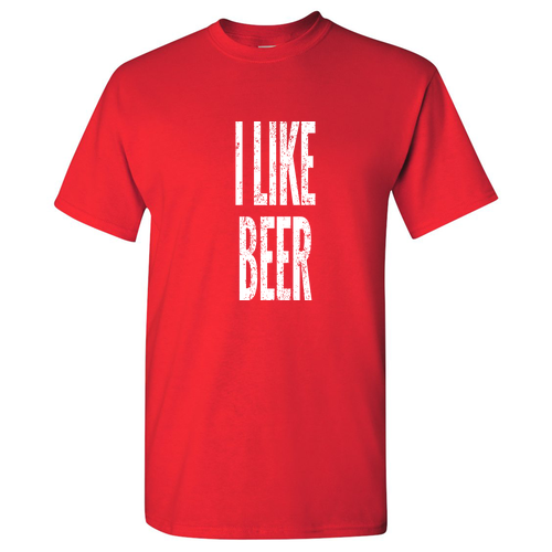 Gildan Heavy Cotton Basic T-Shirt -- Red