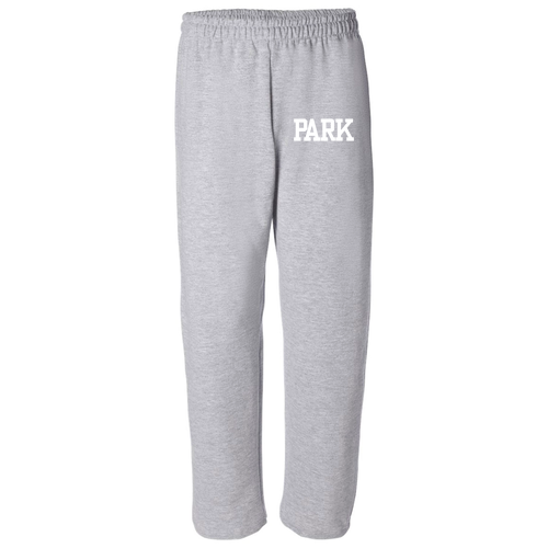 Gildan Heavy Blend Open Bottom Sweatpants -- Sport Grey