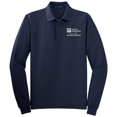 Port Authority Long Sleeve Sport Shirt -- Navy