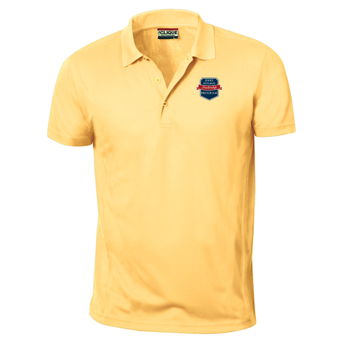 Clique Men's Ice Pique Polo -- Lotus