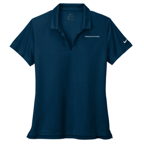 Nike Ladies Dri-Fit Micro Pique 2.0 Polo -- Navy
