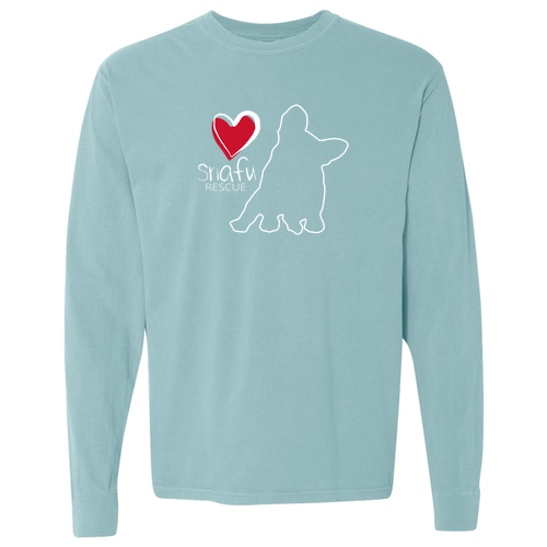 Comfort Colors Ringspun Long Sleeve Tee -- Chalky Mint