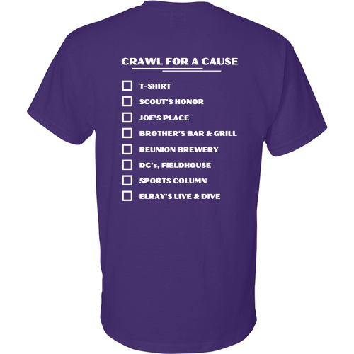 Gildan DryBlend 50/50 T-Shirt -- Purple