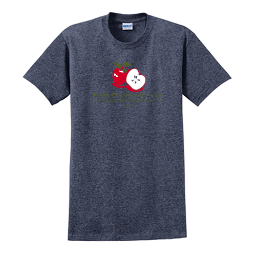 Gildan Ultra Cotton Basic T-Shirt -- Heather Navy