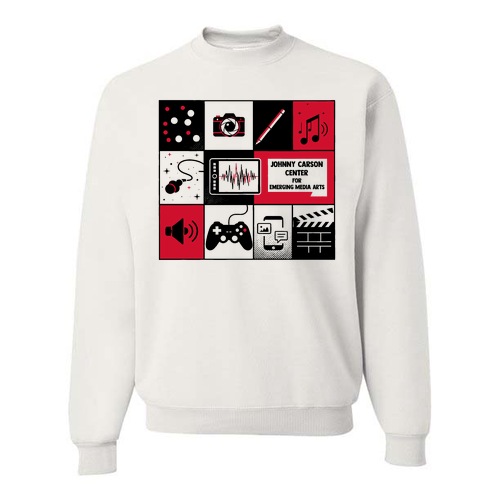 Jerzees 8 Oz., 50/50 Nublend Fleece Crew -- White