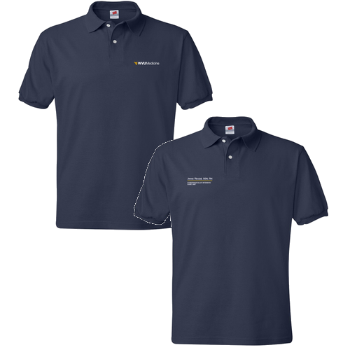 Hanes 50/50 Sport Shirt Adult -- Navy