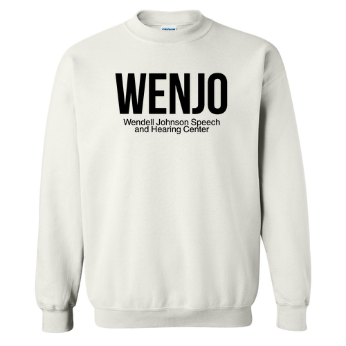 Gildan Heavy Blend Crew Neck Sweatshirt -- White