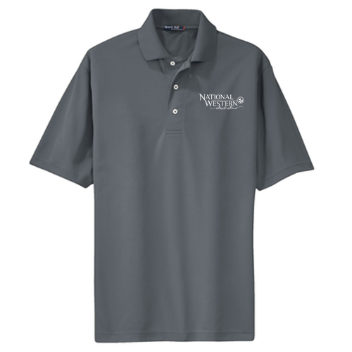 Sport Tek Dri Mesh Sport Shirt -- Steel