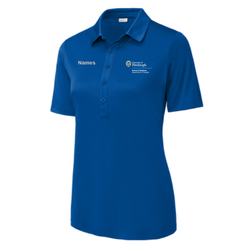 Sport-Tek Ladies Posi-Uv Pro Polo -- True Royal