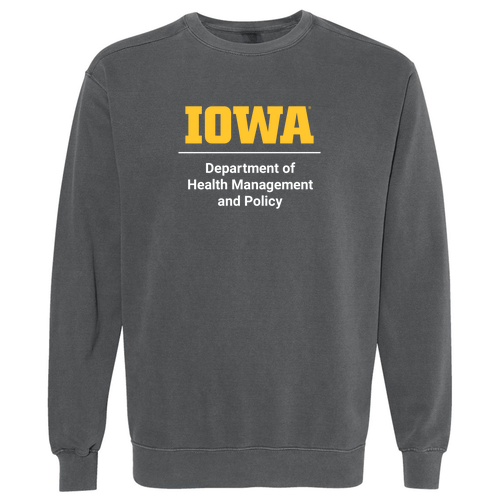 Comfort Colors Lightweight Adult Ringspun Crewneck Sweatshirt -- Pepper