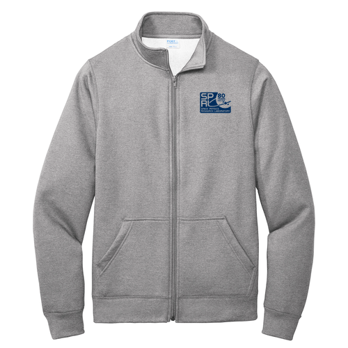 Full-Zip Sweatshirt -- Athletic Heather