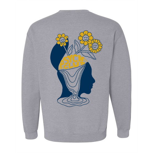 Gildan Heavy Blend Crew Neck Sweatshirt -- Sport Grey