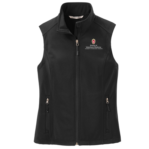 Port Authority Ladies Core Soft Shell Vest -- Black