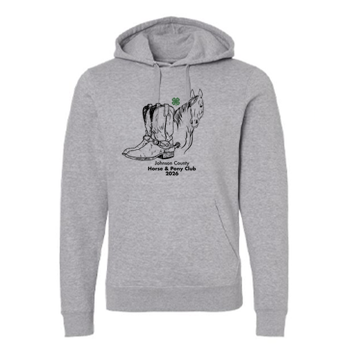 J America Unisex BTB Fleece Hooded Sweatshirt -- Oxford