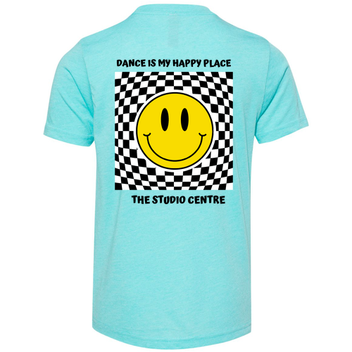 Dance is For Everyone Youth Next Level Apparel Triblend T-Shirt -- Tahiti Blue