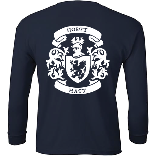 Gildan Ultra Cotton Longsleeve Youth T-Shirt -- Navy