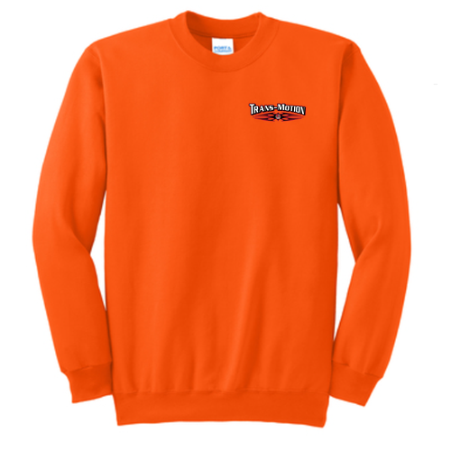 Tall Crewneck Sweatshirt -- Safety Orange