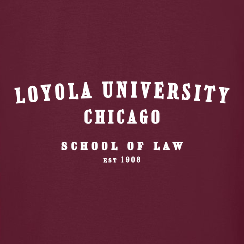 School Of Law Hooded Sweatshirt -- Maroon