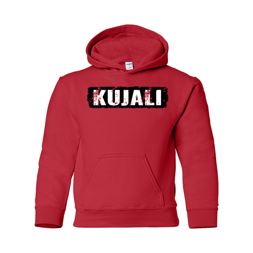 Youth Hoodie Red House Gildan