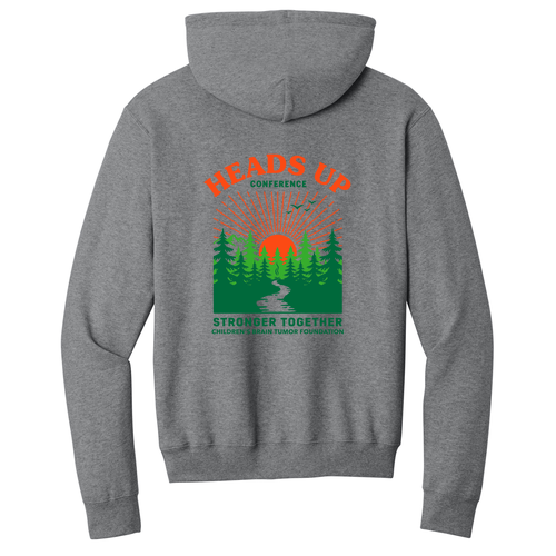 Port and Company Core Fleece Pullover Hooded Sweatshirt -- Graphite Heather