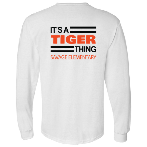 Gildan DryBlend 50/50 Longsleeve T-Shirt -- White