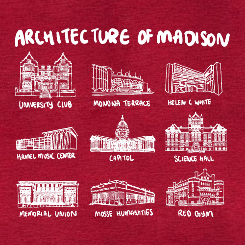 Gildan Heavy Cotton Basic T-Shirt -- Antique Cherry Red