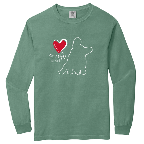 Comfort Colors Ringspun Long Sleeve Tee -- Light Green