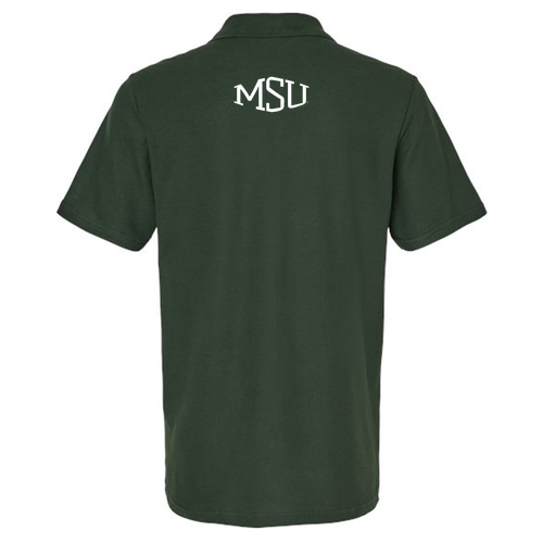 Softstyle Pique Polo -- Forest Green
