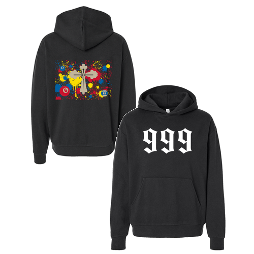 Independent Trading Co. Avenue Pullover Hooded Sweatshirt -- Black