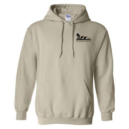 Gildan Heavy Blend Hooded Sweatshirt -- Sand
