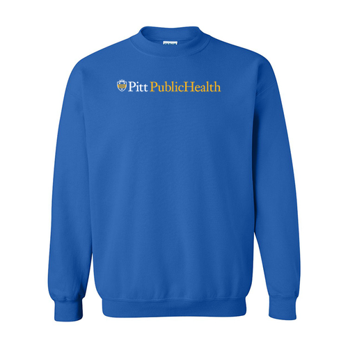 Pitt Public Health Crewneck Sweatshirt -- Royal