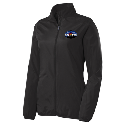 Port Authority Ladies Zephyr Full-Zip Jacket -- Black