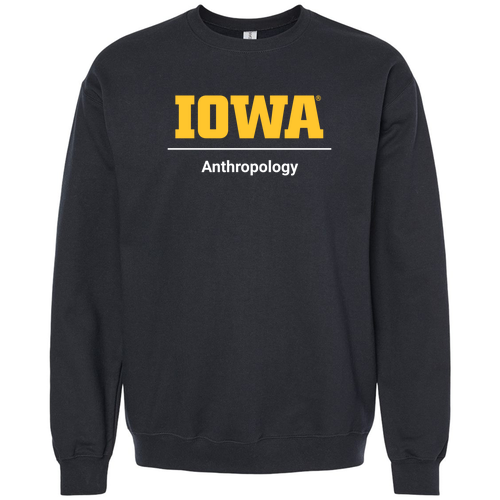 Gildan Adult Softstyle Fleece Crew Sweatshirt -- Black