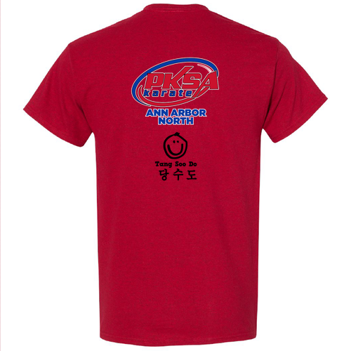 Gildan Heavy Cotton Basic T-Shirt -- Antique Cherry Red