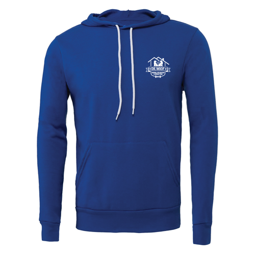 BELLA + CANVAS Sponge Fleece Hoodie -- True Royal