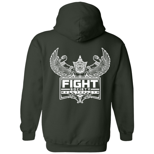 Gildan Heavy Blend Hooded Sweatshirt -- Forest Green