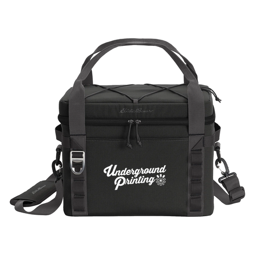 Eddie Bauer Max Cool 24-Can Cooler -- Black / Grey Steel