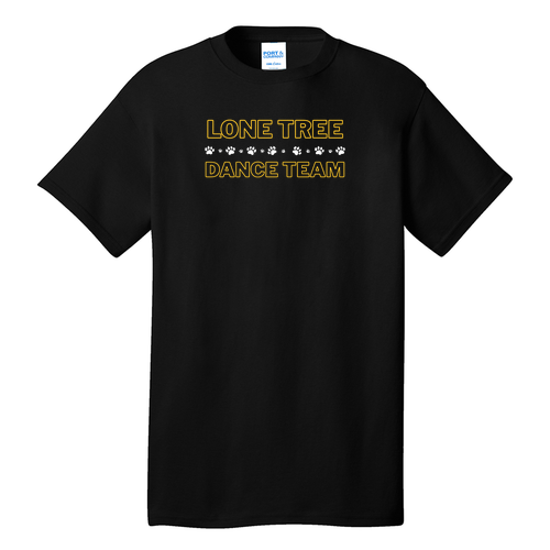 Port and Company 5.4 oz Cotton T-Shirt -- Jet Black