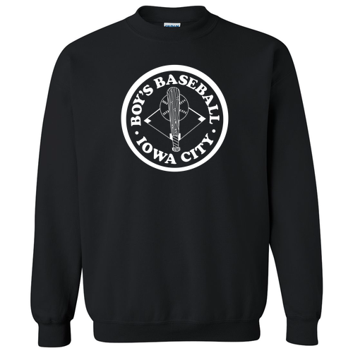 Gildan Heavy Blend Crew Neck Sweatshirt -- Black