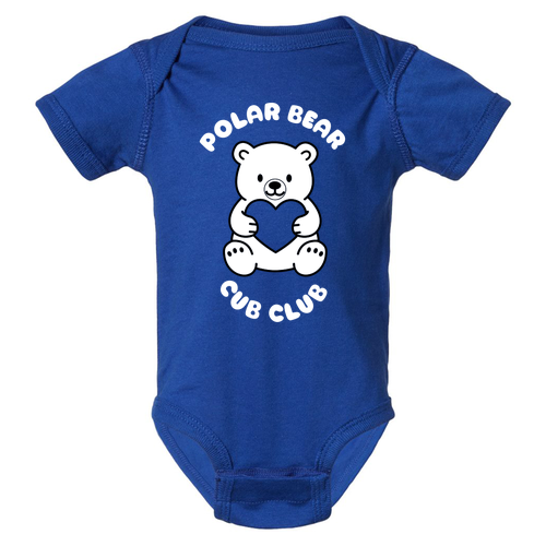 Infant Fine Jersey Bodysuit -- Royal