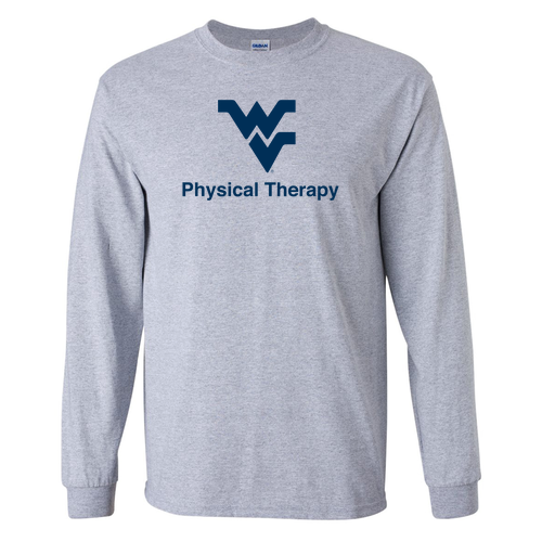 Gildan Ultra Cotton Longsleeve Basic T-Shirt -- Sport Grey