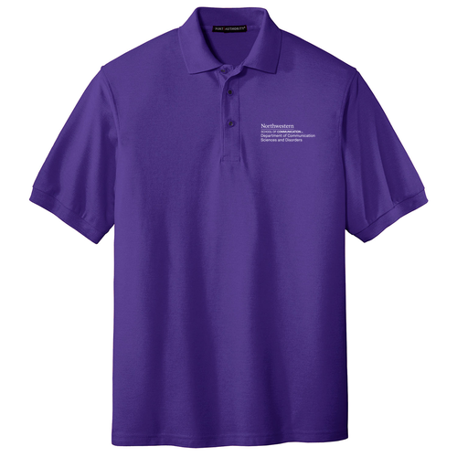 Port Authority Silk Touch Sport Shirt -- Purple