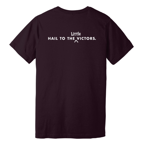 Mens/Unisex Bella Canvas Soft Fitted Jersey T-Shirt -- Oxblood Black
