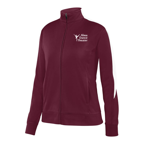 WOMEN'S Augusta Medalist Jacket -- Maroon / White
