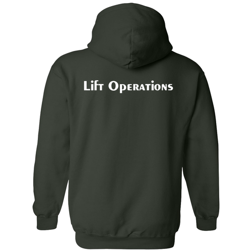Gildan Heavy Blend Hooded Sweatshirt -- Forest Green