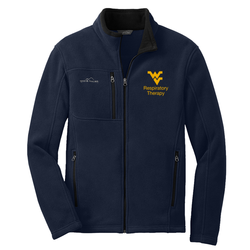 Eddie Bauer Full Zip Fleece Jacket -- River Blue Navy