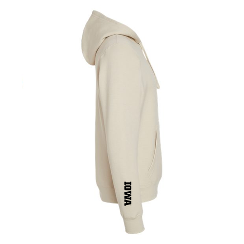 J America Unisex BTB Fleece Hooded Sweatshirt -- Oyster